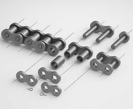 Esquema de Montagem Corrente de Rolo